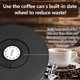 thumbnail image 3 of 1 x tarro sellado para granos de café, de acero inoxidable 304, con válvula de escape, recipiente de almacenamiento sellado con cuchara, 3 of 5
