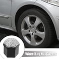 thumbnail image 2 of 20pcs Wheel Lug Nut Cap Covers 19mm Bling Faux Crystal Wheel Bolt Cap Cover Universal Wheel Lug Nut Cap Covers for White, 2 of 6