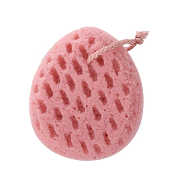 Monstrate Esponja para frotar la espalda con alta densidad y muchos poros para una comodidad excelente Linda bola de baño Juegos de accesorios de baño rosa