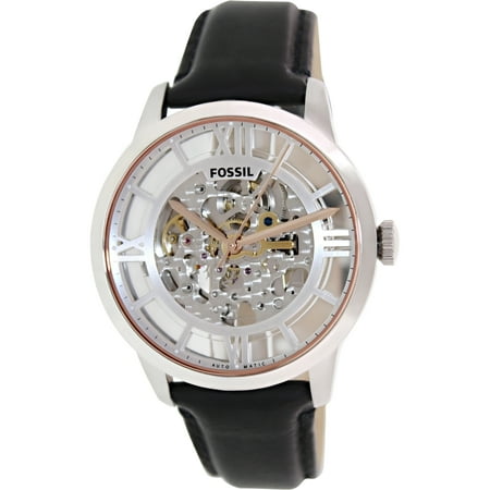 UPC 796483049703 product image for Fossil Men's Townsman ME3041 Black Leather Automatic Watch | upcitemdb.com