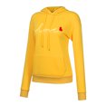 thumbnail image 3 of Hauts de Mode pour Femmes, Pull à Capuche à Manches Longues, Impression Couleur Unie, 3 of 6