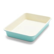 GreenLife Bakeware Healthy Ceramic Nonstick, Rectangular Cake Pan, 13" x 9", Turquoise