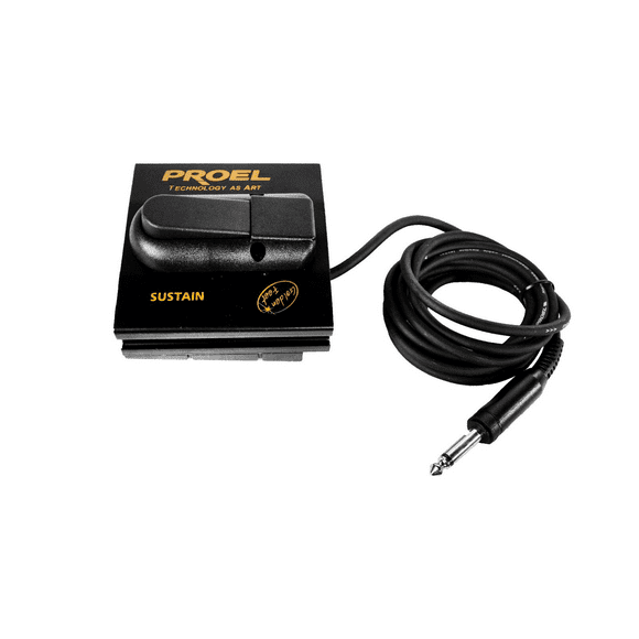 Pedal de sustain Proel GF-24 para teclado piano 9.8 cm 4.5 cm 9 cm 0.23 kg
