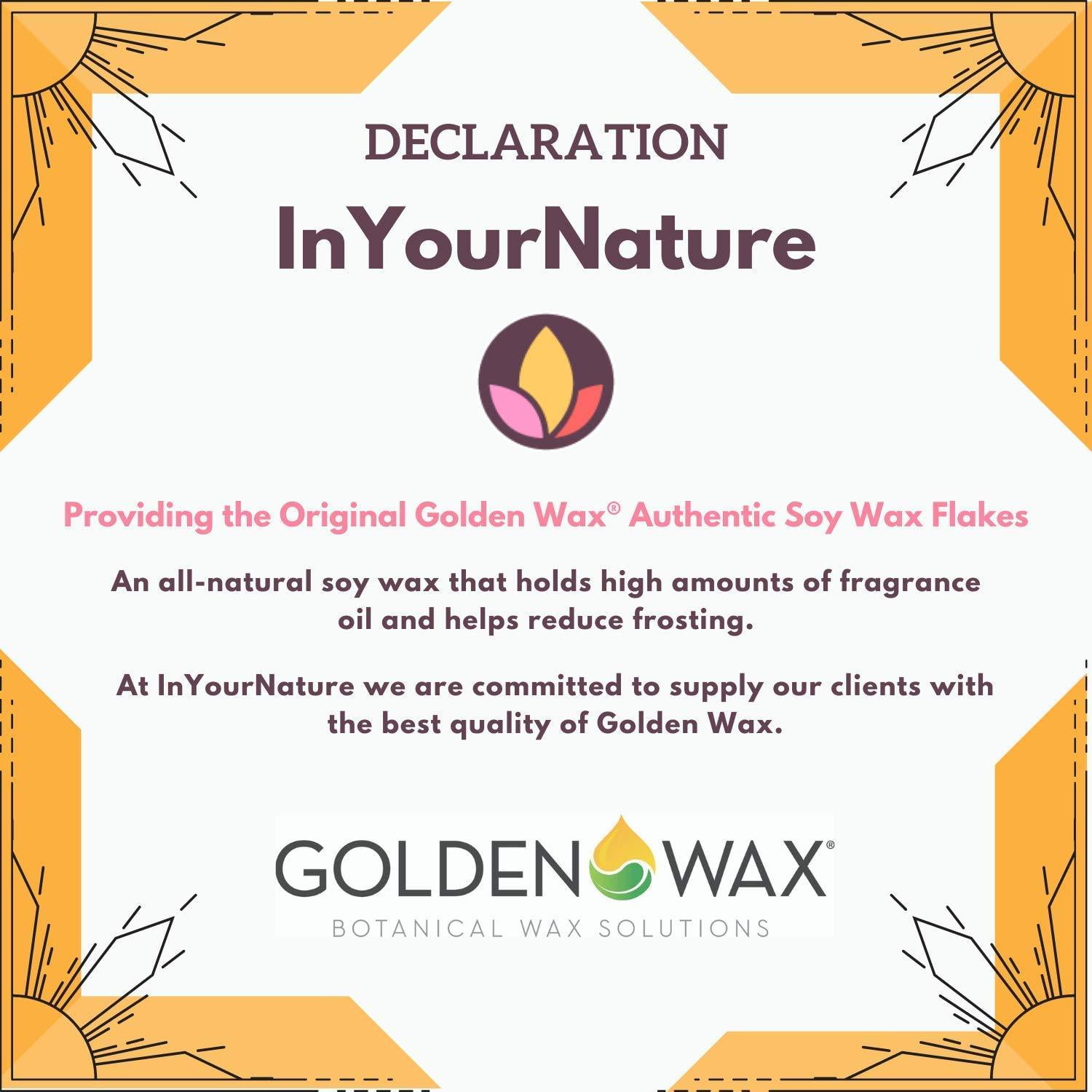 Golden brand 464 soy wax flakes – Wiselyonsoapworks
