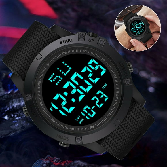 Large Face Digital Watch