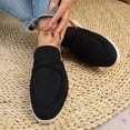 thumbnail image 6 of Miqool Women's Embnic Style Mule Flats Round Toe Closed Toe Backless Slip On Comfortable Casual Flat Shoes, 6 of 9