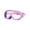 M, variant on Swim Goggles With Cap, 2-16Y Boys Girls Waterproof Anti-Fog, Colorful Pink Blue - With Uv Protection, Adjustable Strap, Comfortable Fit For Pool Beach Swimming -