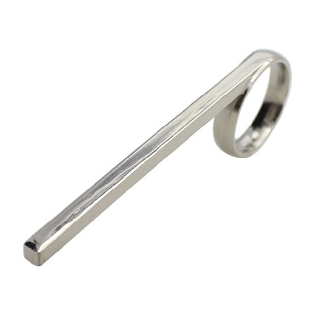 SKISUNO Anillo Para Deslizador De En Metal Plateado Fácil De Instalar Y Transportar