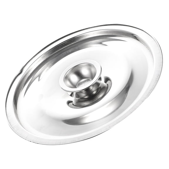 LOLIPPYY Metal Wok Lid Stainless Steel Round for Households 1Pack