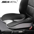thumbnail image 2 of SEAMETAL Car Seat Height Adjustment Cushion Main Driver Increased Thick Cover Memory Foam Booster Protector Pad Mat, 2 of 5