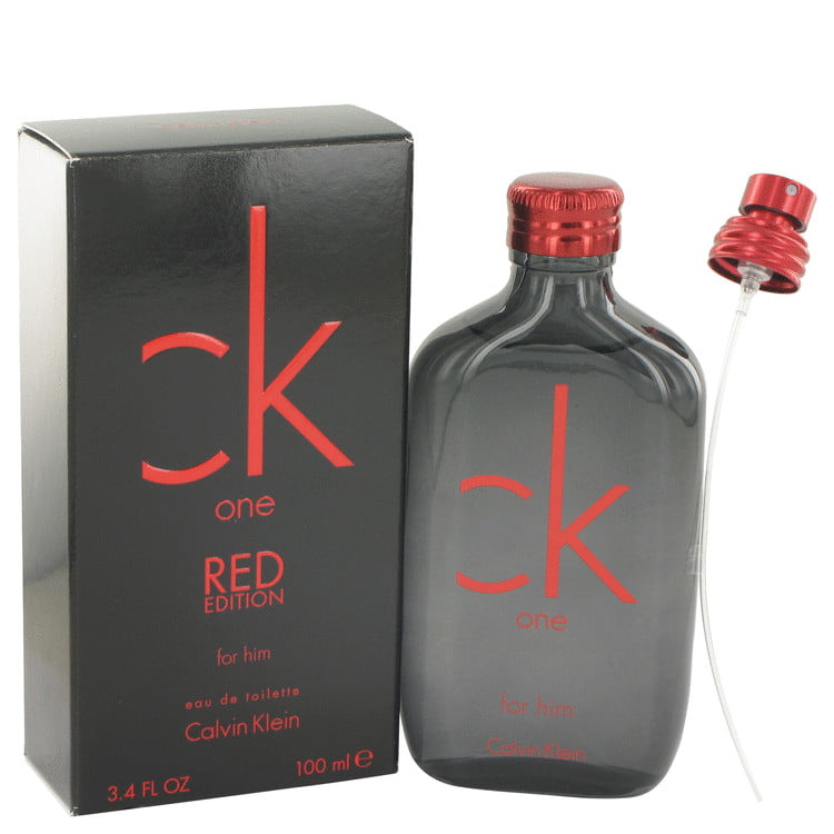 Calvin Klein Ck One Red Cologne Eau De Toilette Spray for Men - 3.4 Oz -  Walmart.com