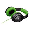 thumbnail image 4 of CORSAIR Gaming HS35 - Headset - full size - wired - 3.5 mm jack - green, 4 of 14