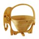 thumbnail image 1 of Cesta de frutas plegable decorativa para centro de mesa, multifunción, para macetas secas elefante, 1 of 9