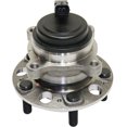 thumbnail image 2 of Wheel Hub Compatible For 2009-2014 Hyundai Genesis 2011-2016 Equus 6Cyl 8Cyl 3.8L 4.6L 5.0L Front, Left Driver or Right Passenger Bearing included, 2 of 5