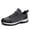 Grey, variant on Hobibear Mens Sneakers Leather Running Shoes