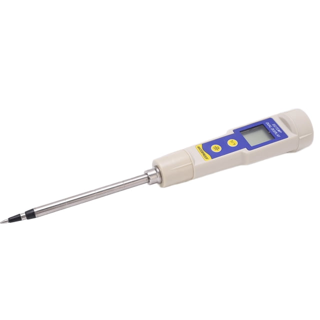 Testeur de Conductivité, Testeur de Sol Portable EC Meter ECTEMP Meter State-of-the-Art Design