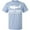 AE-Light Blue, variant on Daddy Shark with Distressed Text T-Shirt