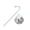 B, variant on 1 Pack Solar Disco Ball Garden Stakes 2.4in Rotating LED Light for Outdoor Yard Patio Decoration