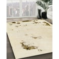thumbnail image 2 of Ahgly Company Indoor Rectangle Abstract Vanilla Gold Abstract Area Rugs, 8' x 10', 2 of 6