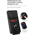 thumbnail image 6 of Case for Samsung Galaxy A53 5G with Card Holder, Heavy Duty Protection Phone Case with Magnetic Ring Kickstand Slide Camera Cover for Samsung Galaxy A53 5G LJK White, 6 of 9