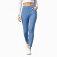 thumbnail image 2 of VBVC Women's Pull On Jeans with Pockets , Skinny Stretch Denim Pants For Women, XS-L, 2 of 6
