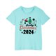 thumbnail image 4 of Xihbxyly Blusa con Estampado Navideño, Camisa de Mezcla de Poliéster Suave, Blusa con Mangas Abullonadas, Moda de Verano para Niñas, Ropa Informal, Regalo para Fiestas, de 3 a 14 Años, Material Trans, 4 of 4