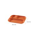 thumbnail image 3 of Divided Plastic Dinner Plates, 3-Compartment Heavy Duty Serving Trays, Meal Prep Food Containers for Fitness Diet Control Microwave Safe Family Dining, Portion Control Dish and Adult Child Dinnerware, 3 of 7