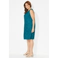 thumbnail image 3 of Catherines Women's Plus Size Petite Sparkling Lace Jacket Dress, 3 of 6