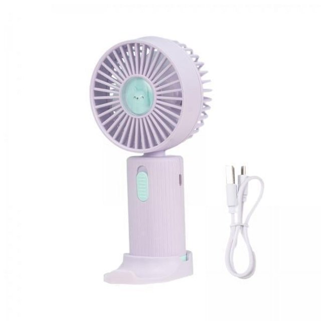 Ventilador portátil,Pequeño ventilador portátil recargable por USB para viajes,Mini ventilador de mano para oficina,exterior,dormitorio,hogar,Ventilador personal de refrigeración con