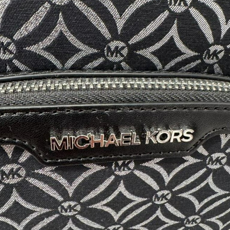 Michael Kors Womens Jaycee MD Zip Pocket Jacquard Backpack Michael Kors Womens Jaycee MD Zip Pocket Jacquard Backpack