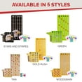 thumbnail image 5 of MR CHIPS Jam-Proof Bingo Cards with Sliding Windows - 25 Reusable Shutter Bingo Cards - 75 Bingo Calling Cards - 1 Bingo Master Board - Green Style, 5 of 10