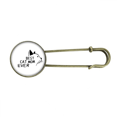 thumbnail image 1 of Best Cat Mom Ever Quote DIY Design Retro Metal Brooch Pin Clip Jewelry, 1 of 3