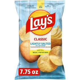 Lay's Classic Lightly Salted Potato Chips, 7.75 Ounce Bag