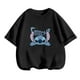 thumbnail image 4 of Ropa de niña Stitch de 3 a 12 años, camiseta para niños, camiseta de verano 2024 para bebés, ropa para niños, ropa para niñas, mono de camión para niños, 4 of 5