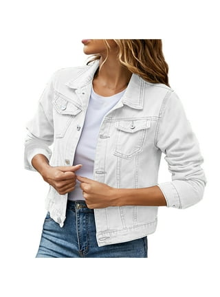 Walmart plus size denim 2024 jacket