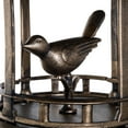 thumbnail image 4 of Glavbiku Vintage 3-in-1Bird Bath Bowl with Bird Feeder,Bird Feeder Bowl with Planter,44"H Bronze, 4 of 9