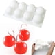 thumbnail image 2 of Bewildely Reemplazo de molde con forma de bola de silicona resistente al calor DIY 8 rejilla antiadherente pastel Mousse accesorios de molde para Herramientas y accesorios para hornear, 2 of 6
