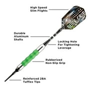 Viper Sure Grip Soft Tip Dart Set, 18 Grams, Green