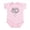 Petal Pink, variant on CafePress - Softball Like My Daddy Body Suit - Baby Light Bodysuit, Size Newborn - 24 Months