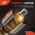 thumbnail image 4 of Motor calefactor y ventilador HVAC con resistencia Hyundai Entourage 09-10, 4 of 9