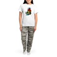thumbnail image 4 of CafePress - Samurai Robe Women's Light Pajamas - Women's Short Sleeve Print T-Shirt and Pants Light Cotton Pajama Set, 4 of 7