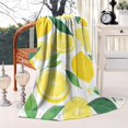 thumbnail image 2 of Lemon Blanket,Comfortable Soft Flannel Throw Blanket,All Season,Warm Lightweight Blankets for Sofa Bed Couch Living Room Chair,60"x80"(150x200cm), 2 of 4