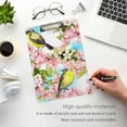 thumbnail image 5 of FMSHPON Spring Flowers Birds Clipboard Hardboard Wood Nursing Clip Board and Pull for Standard A4 Letter 13x9 inches, 5 of 8