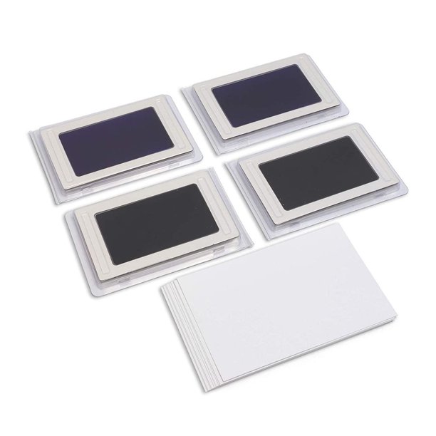 14 Pack Clean Touch Ink Pads with Cards for Newborn Hand Foot Prints