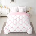 thumbnail image 2 of Erosebridal Crown Pattern Bedding Queen Size,Valentine’S Day Comforter Sets with Sheets,Princess Decor,Reversible,Lightweight,7 Pieces, 2 of 5