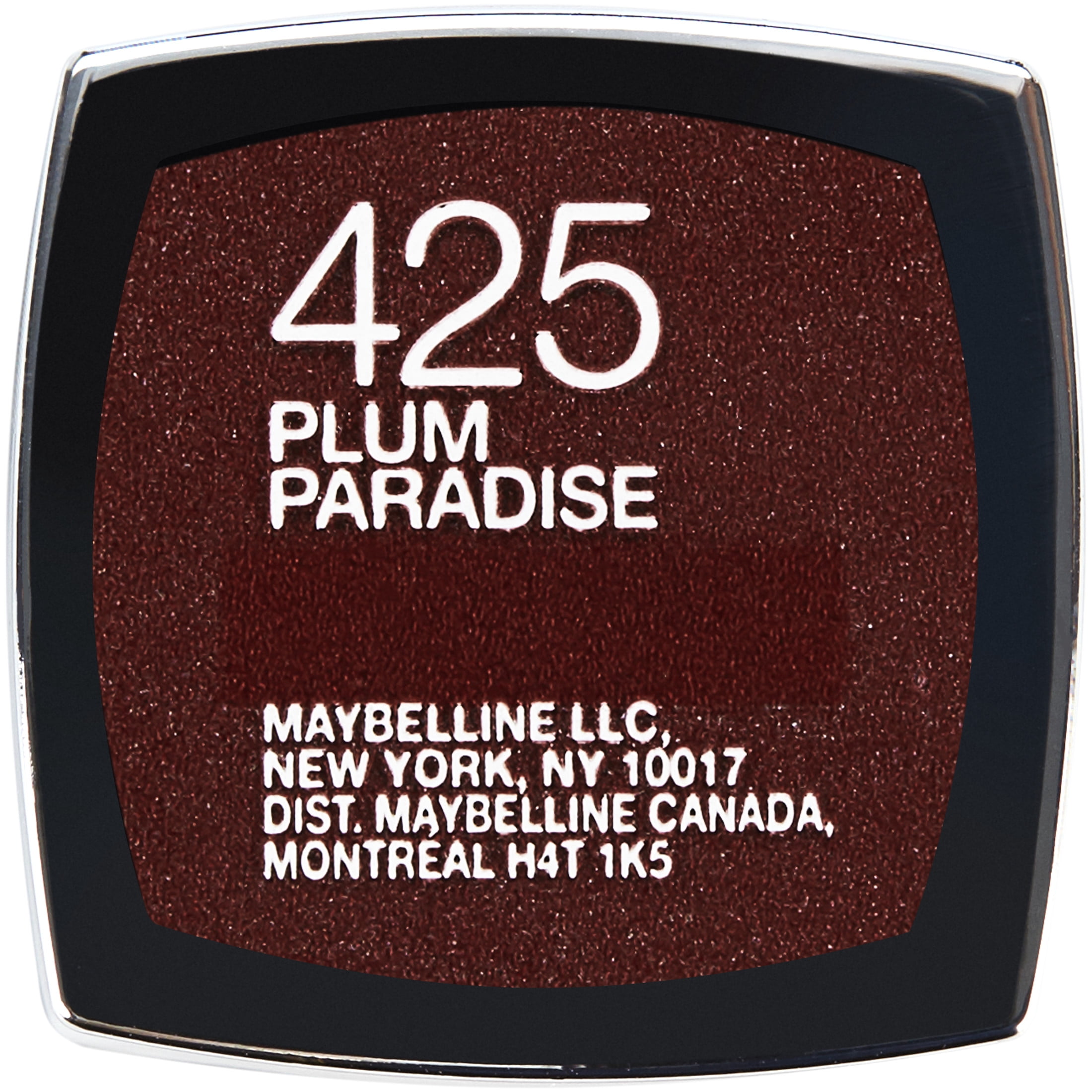 (4 pack) Maybelline Color Sensational Cream Finish Lipstick, Plum Paradise