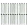 thumbnail image 1 of Unique Bargains Écrou d'Accouplement Rond M4x0,7 Mm 45mm Fileté Connecteur Tige Tige Tube Goujon 30 Pack, 1 of 4