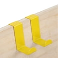 thumbnail image 4 of Billuyoard 2pcs Over Door Hooks Stainless Steel Belts Hanger Z-shaped Kitchen Metal Sturdy Punch-Free Clasp Clothes Rack Hangers Drawer Type3 NO3 Billuyoard JJ65376-05, 4 of 6