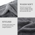 thumbnail image 3 of IdealHouse Heated Electric Blanket, Extra Large Flannel, 5 Heat Levels, Auto Shut-Off, Machine Washable, 84"x90", 3 of 7