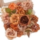 thumbnail image 1 of Set de caja con flores artificiales Serwalin, dalia naranja, 1 of 9